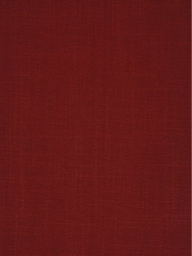 Hudson Yarn Dyed Solid Blackout Custom Made Curtains (Color: Cardinal)
