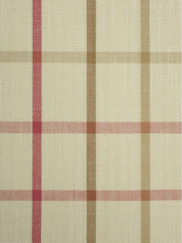 Hudson Yarn Dyed Small Plaid Blackout Fabrics (Color: Charm pink)