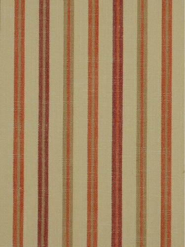 Hudson Yarn Dyed Stiped Blackout Fabrics (Color: Burgundy)