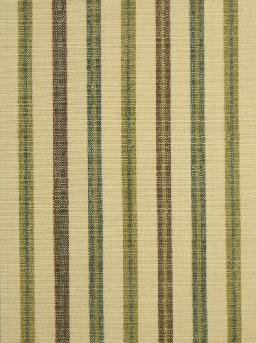 Hudson Yarn Dyed Striped Blackout Custom Made Curtains (Color: Fern green)