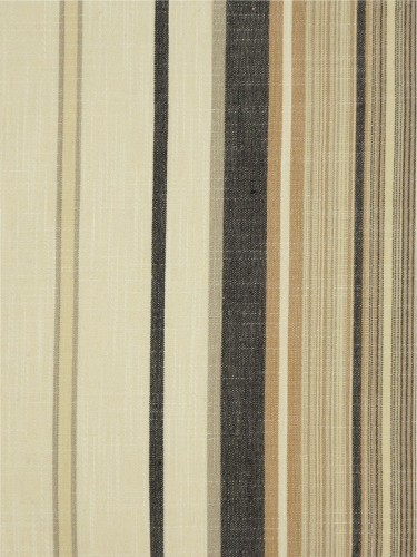 Hudson Yarn Dyed Irregular Striped Blackout Double Pinch Pleat Curtains (Color: Oxford Blue)