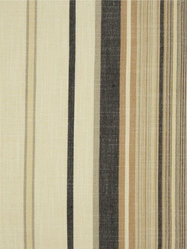 Hudson Yarn Dyed Irregular Striped Blackout Custom Made Curtains (Color: Oxford Blue)