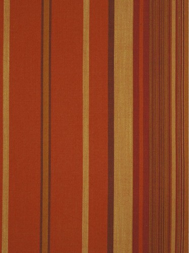 Hudson Yarn Dyed Irregular Striped Blackout Fabric Sample (Color: Linen)