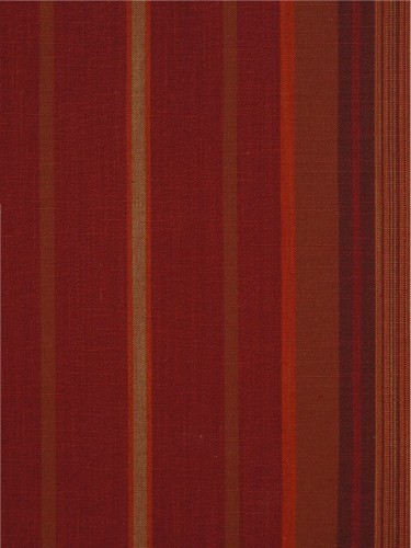 Hudson Yarn Dyed Irregular Striped Blackout Fabric Sample (Color: Coffee)