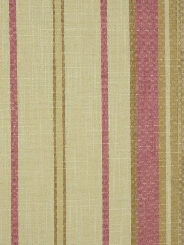 Hudson Yarn Dyed Irregular Striped Blackout Double Pinch Pleat Curtains (Color: Charm pink)