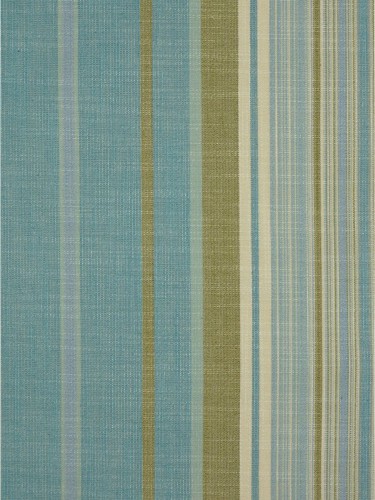 Hudson Yarn Dyed Irregular Striped Blackout Double Pinch Pleat Curtains (Color: Olive)