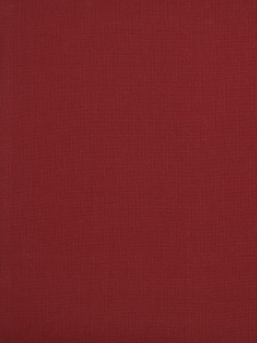 Moonbay Plain Double Pinch Pleat Cotton Curtains (Color: Cardinal)