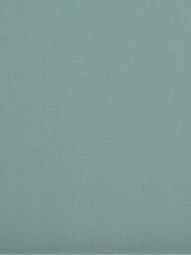 Moonbay Plain Double Pinch Pleat Cotton Curtains (Color: Powder blue)