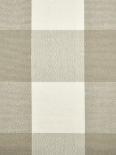 Moonbay Checks Cotton Custom Made Curtains (Color: Sand)