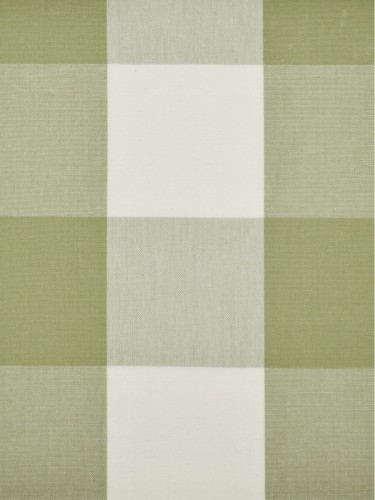 Moonbay Checks Versatile Pleat Cotton Curtains (Color: Medium spring bud)