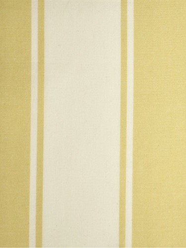 Moonbay Stripe Versatile Pleat Cotton Curtains (Color: Golden yellow)
