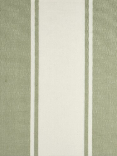 Moonbay Stripe Eyelet Cotton Curtains (Color: Medium spring bud)