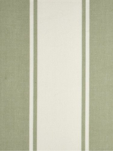 Moonbay Stripe Concealed Tab Top Cotton Curtains (Color: Medium spring bud)