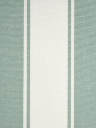 Moonbay Stripe Eyelet Cotton Curtains (Color: Powder blue)