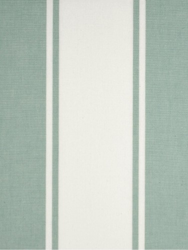 Moonbay Stripe Pure Cotton Fabrics (Color: Powder blue)