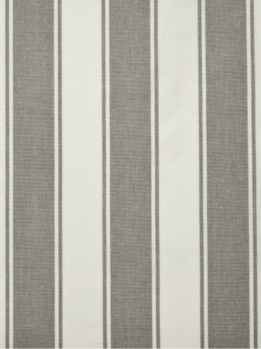 Moonbay Narrow-stripe Cotton Fabric Sample (Color: Ecru)