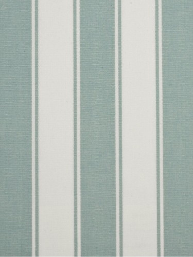 Moonbay Narrow-stripe Cotton  Custom Made Curtains (Color: Powder blue)