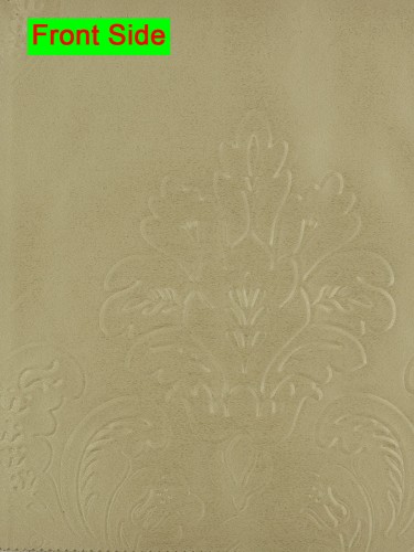 Swan Floral Embossed Bauhinia Versatile Pleat Ready Made Curtains (Color: Ecru)
