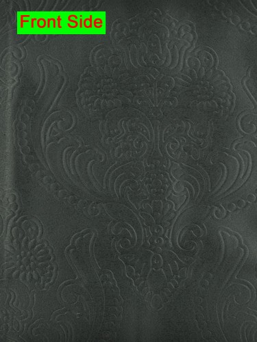 Swan Dimensional Embossed Europe Floral Fabric Sample (Color: Cadet)