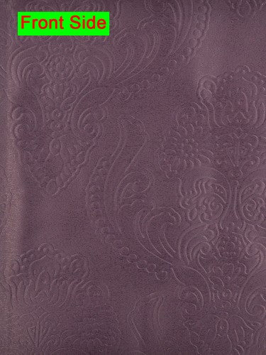 Swan Dimensional Embossed Europe Floral Custom Made Curtains (Color: Antique Fuchsia)
