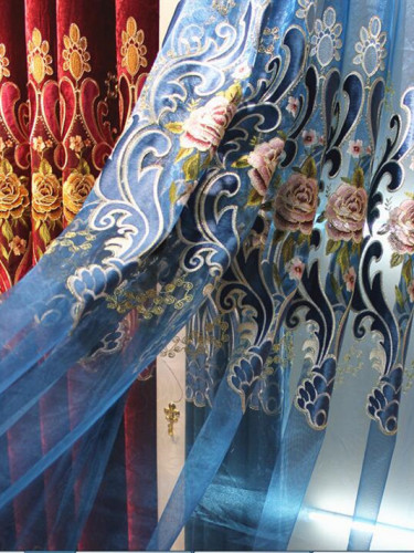 Hebe Eye-catching Velvet Fabric Sample 