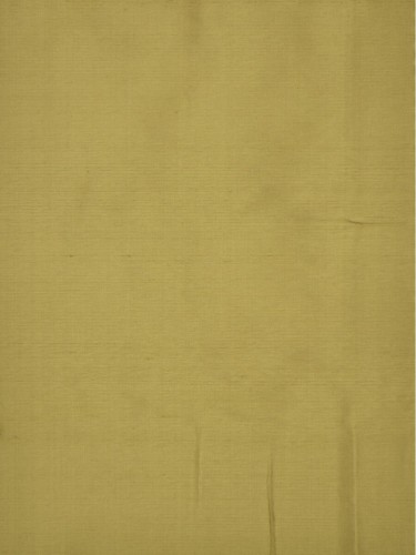 Oasis Solid Yellow Dupioni Silk Fabric Sample (Color: Earth yellow)