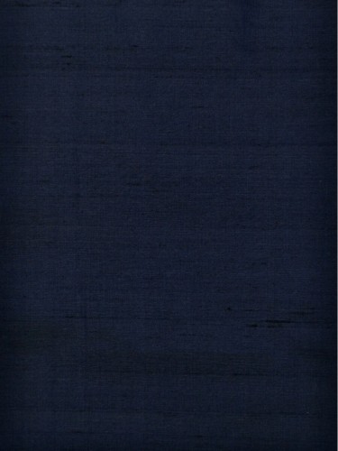Oasis Solid Blue Eyelet Dupioni Silk Ready Made Curtains (Color: Oxford blue) (Out of Stock)