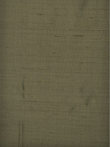 Oasis Solid Gray Dupioni Silk Fabric Sample (Color: Pale brown)