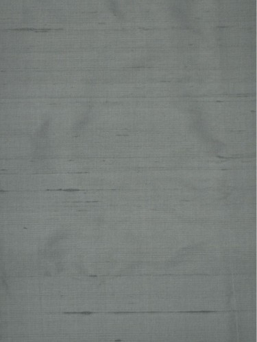 Oasis Solid Gray Dupioni Silk Fabric Sample (Color: Taupe gray)