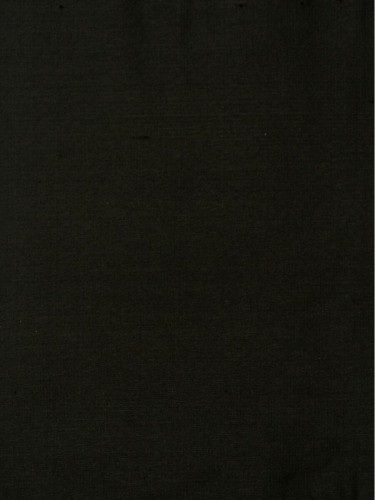 Oasis Solid Dark Dupioni Silk Fabric Sample (Color: Black)