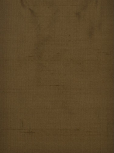 Oasis Solid Brown Dupioni Silk Custom Made Curtains (Color: Golden brown)