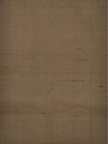 Oasis Solid Brown Dupioni Silk Fabrics (Color: Coffee)