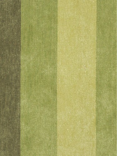 Petrel Vertical Stripe Chenille Fabric Sample (Color: Army green)