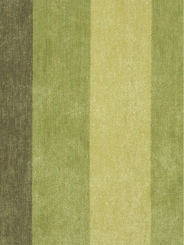 Petrel Vertical Stripe Versatile Pleat Chenille Curtains (Color: Army green)