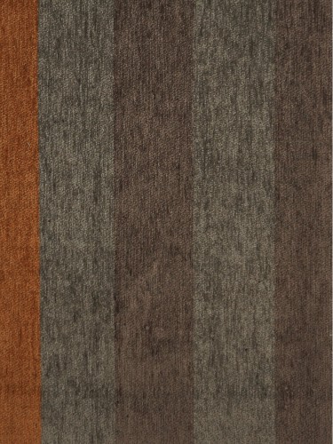 Petrel Vertical Stripe Versatile Pleat Chenille Curtains (Color: Taupe gray)