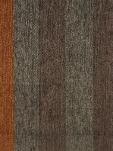 Petrel Vertical Stripe Chenille Custom Made Curtains (Color: Taupe gray)