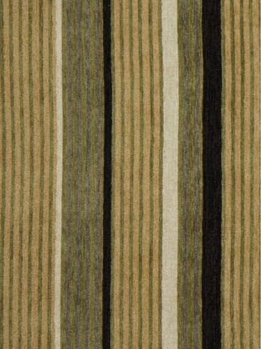 Petrel Heavy-weight Stripe Versatile Pleat Chenille Curtains (Color: Desert)