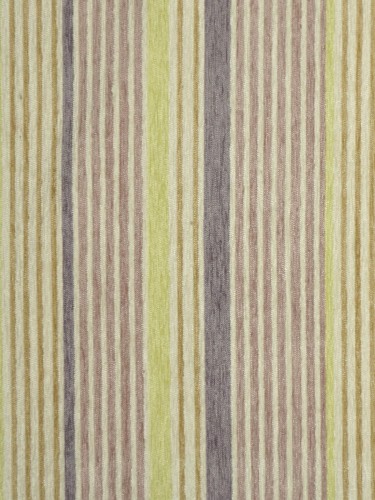 Petrel Heavy-weight Stripe Versatile Pleat Chenille Curtains (Color: Thistle)