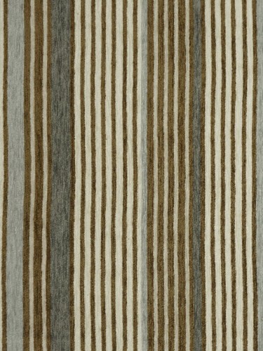 Petrel Heavy-weight Stripe Chenille Custom Made Curtains (Color: Fallow)