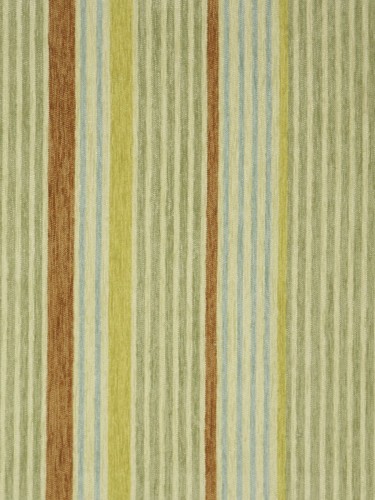 Petrel Heavy-weight Stripe Single Pinch Pleat Chenille Curtains (Color: Pear)