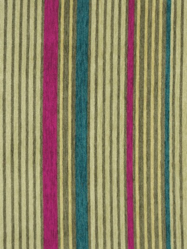Petrel Heavy-weight Stripe Versatile Pleat Chenille Curtains (Color: Straw)