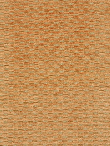 Coral Spots Yarn-dyed Chenille Custom Made Curtains (Color: Peach orange)