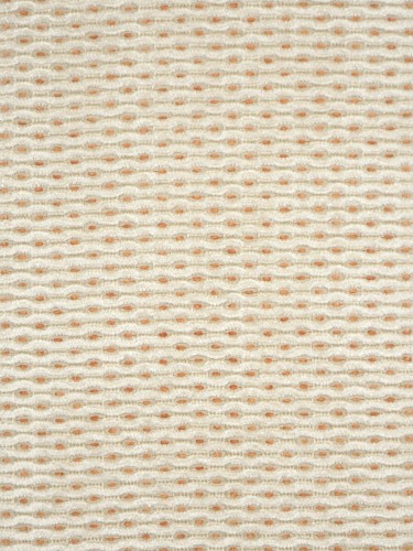 Coral Elegant Concealed Tab Top Chenille Curtains (Color: Peach orange)