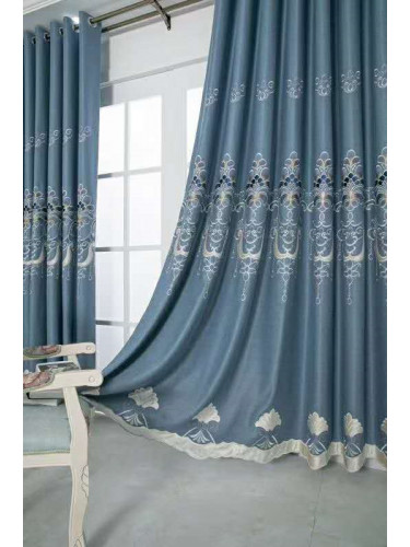 QYFL2020J On Sales Illawarra Faux Silk Custom Made Curtains(Color: Beige)