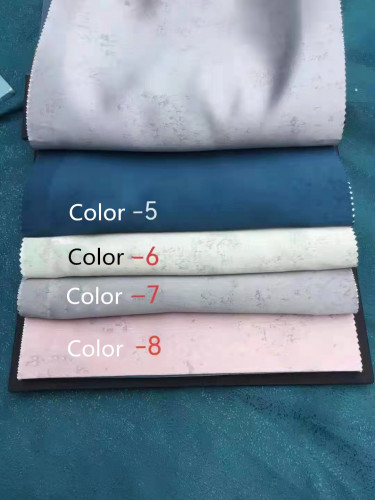 QYFL221G Barwon Plain Dyed Beautiful Blue Pink Cotton Custom Made Curtains For Living Room Bed Room