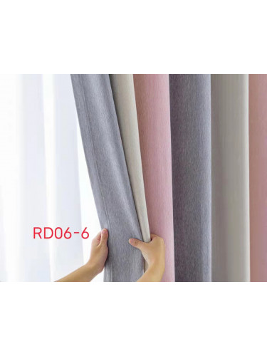 QYFLRDE On Sales Petrel Pink Grey Stripe Chenille Custom Made Curtains