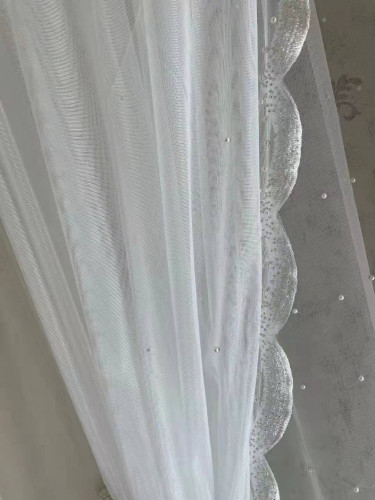 QYI221D Venus White Beautiful Pearl Custom Made Sheer