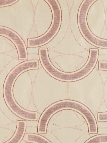 Murray Geometric Jacquard Blackout Custom Made Curtains QYJ320B (Color: Dust Storm)