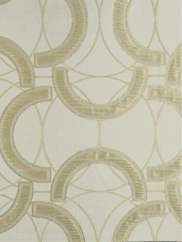 Murray Geometric Jacquard Blackout Custom Made Curtains QYJ320B (Color: Light Gray)