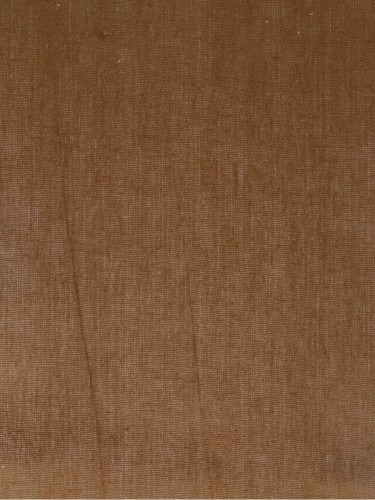 QYK246SFA Eos Linen Brown Solid Versatile Pleat Sheer Curtains (Color: Russet)